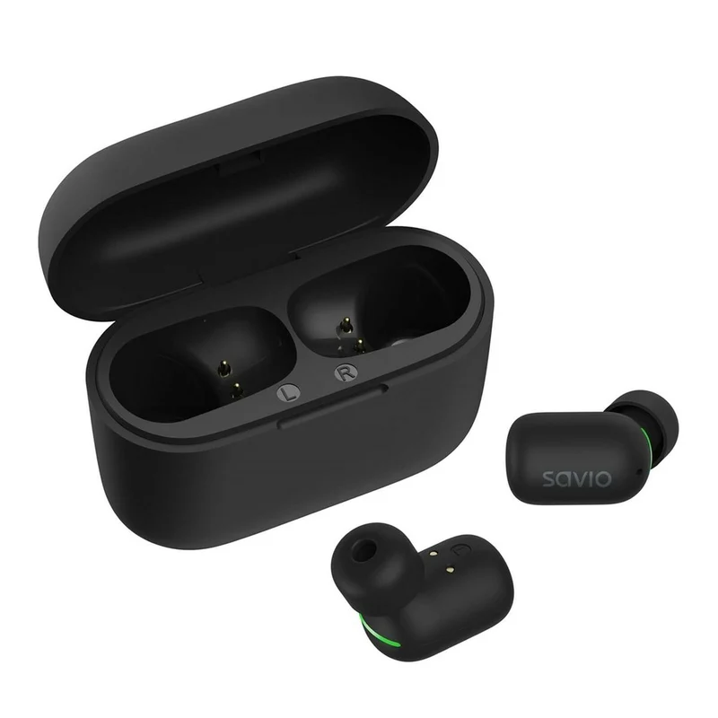 Écouteurs intra-auriculaires Bluetooth Savio TWS-09 Noir