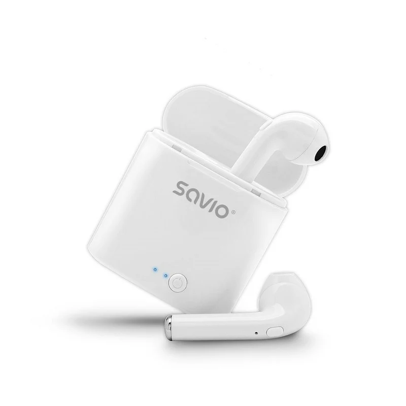 Écouteurs intra-auriculaires Bluetooth Savio TWS-01 Blanc