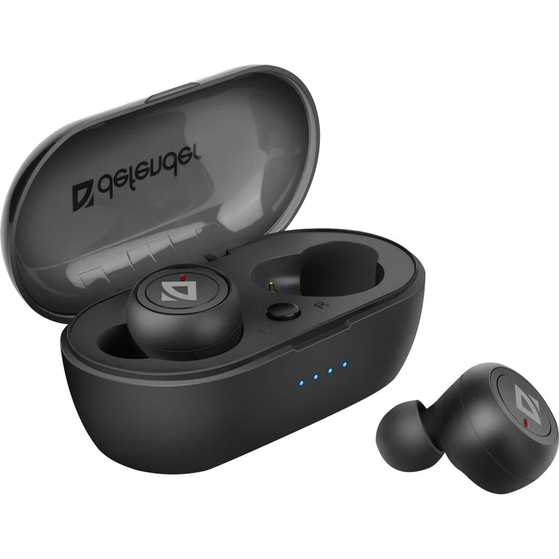Écouteurs intra-auriculaires Bluetooth Defender Twins 638 Noir
