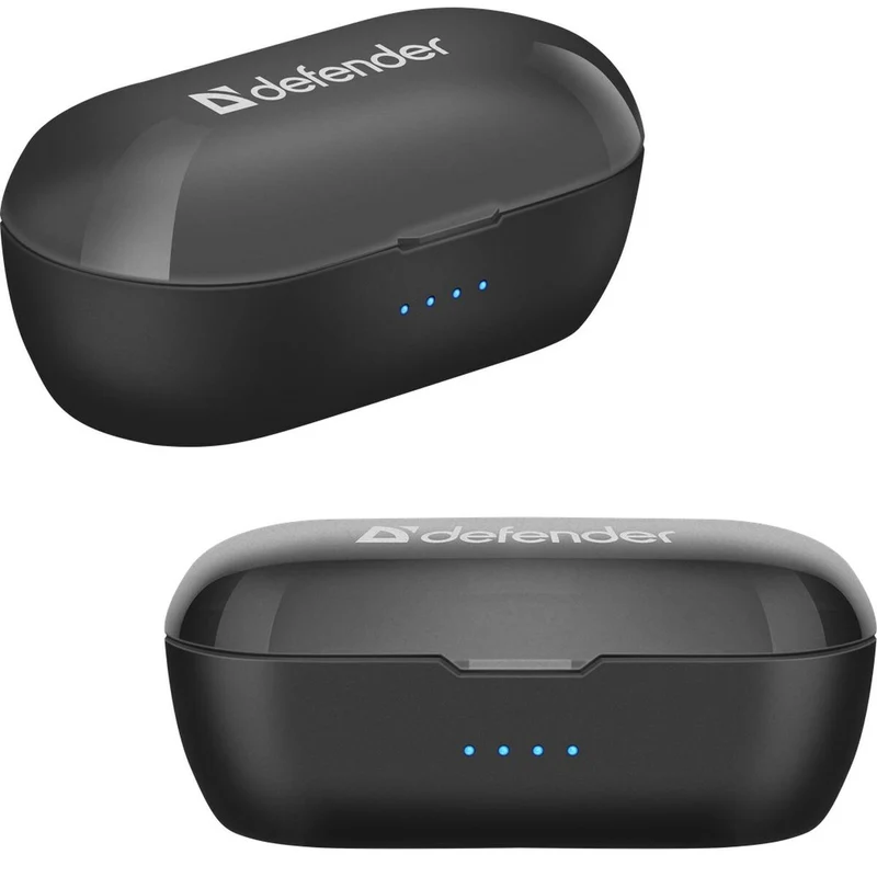 Écouteurs intra-auriculaires Bluetooth Defender Twins 638 Noir