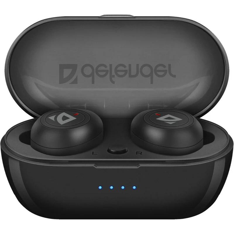 Écouteurs intra-auriculaires Bluetooth Defender Twins 638 Noir