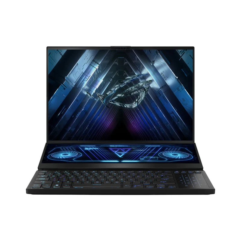 Ordinateur portable Asus ROG Zephyrus Duo 16 2023 GX650PY-NM003W AMD Ryzen 9 7945HX Nvidia Geforce RTX 4090 2 To HDD + 2 To SSD 2 To SSD 64G