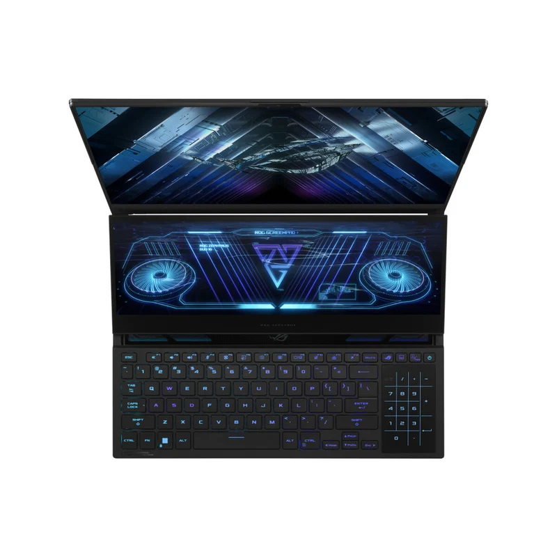 Ordinateur portable Asus ROG Zephyrus Duo 16 2023 GX650PY-NM003W AMD Ryzen 9 7945HX Nvidia Geforce RTX 4090 2 To HDD + 2 To SSD 2 To SSD 64G