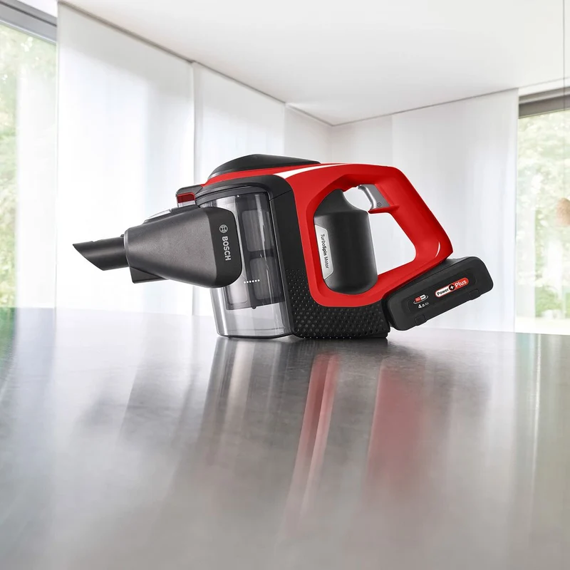 Aspirateur balai BOSCH BBS8214PET Noir/Rouge