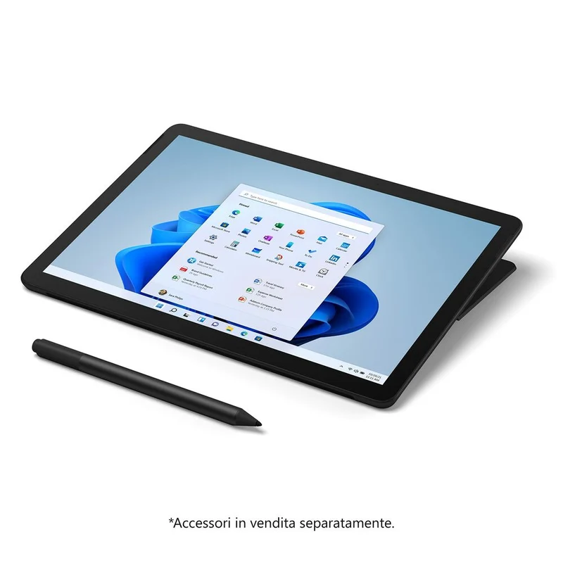 Ordinateur portable 2-en-1 Microsoft Surface Go 3 Pentium Gold 6500Y 8 Go LPDDR3 8 Go RAM Intel Pentium Gold Noir 128 Go
