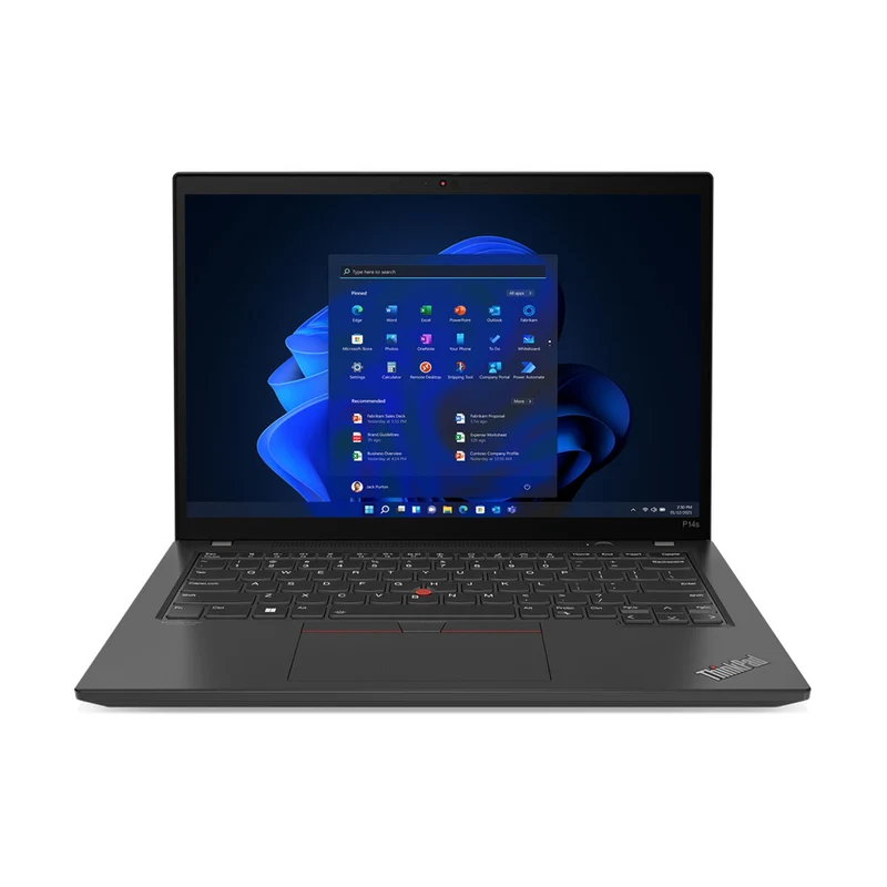 Ordinateur portable Lenovo ThinkPad P14s G3 Qwerty espagnol 1 To SSD 32 Go RAM 14" Intel Core I7-1260P