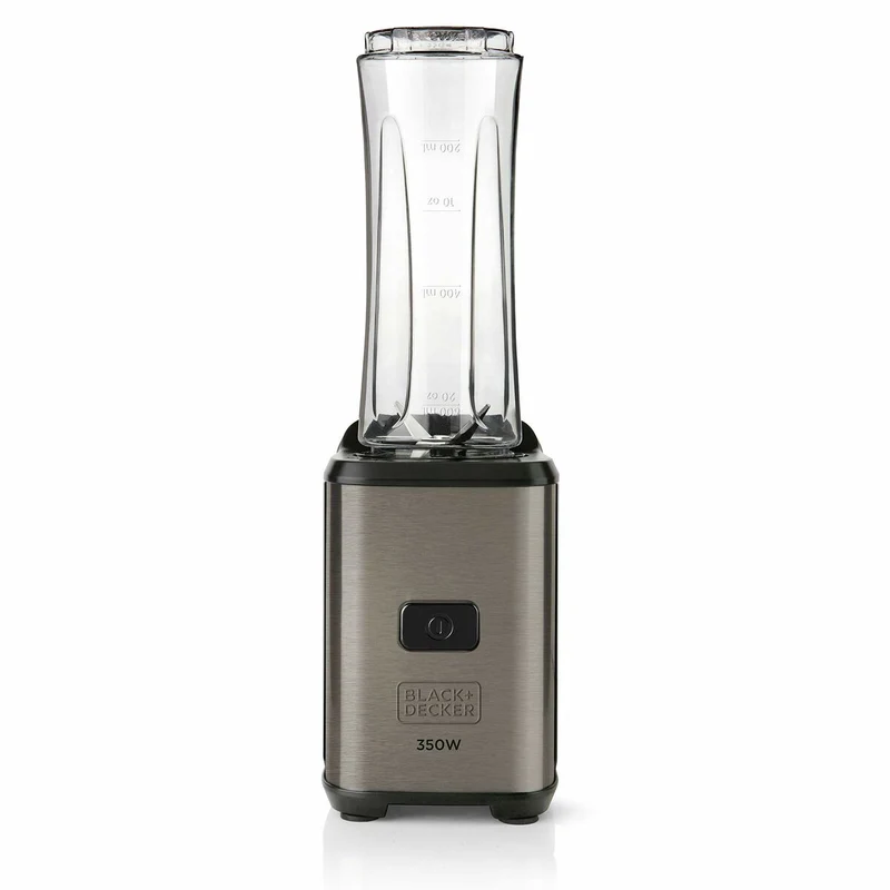 Bol mélangeur Black & Decker gris 300 W 600 ml