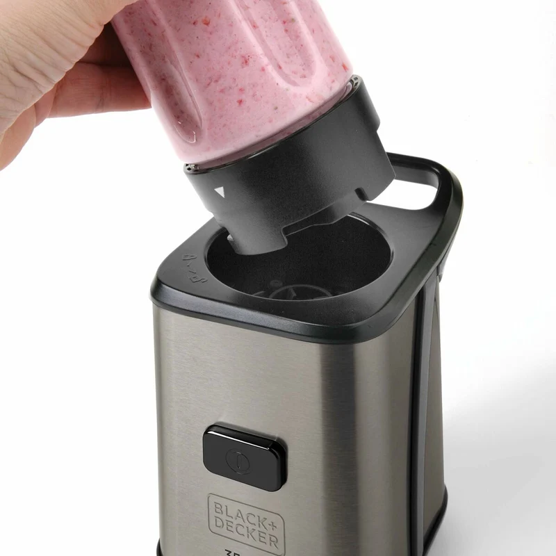 Bol mélangeur Black & Decker gris 300 W 600 ml