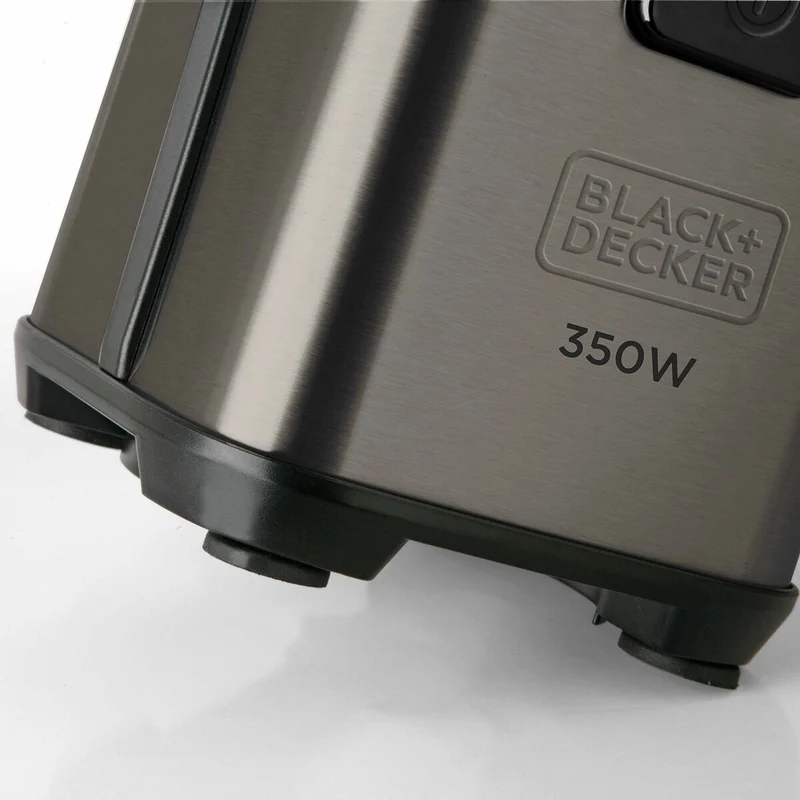 Bol mélangeur Black & Decker gris 300 W 600 ml