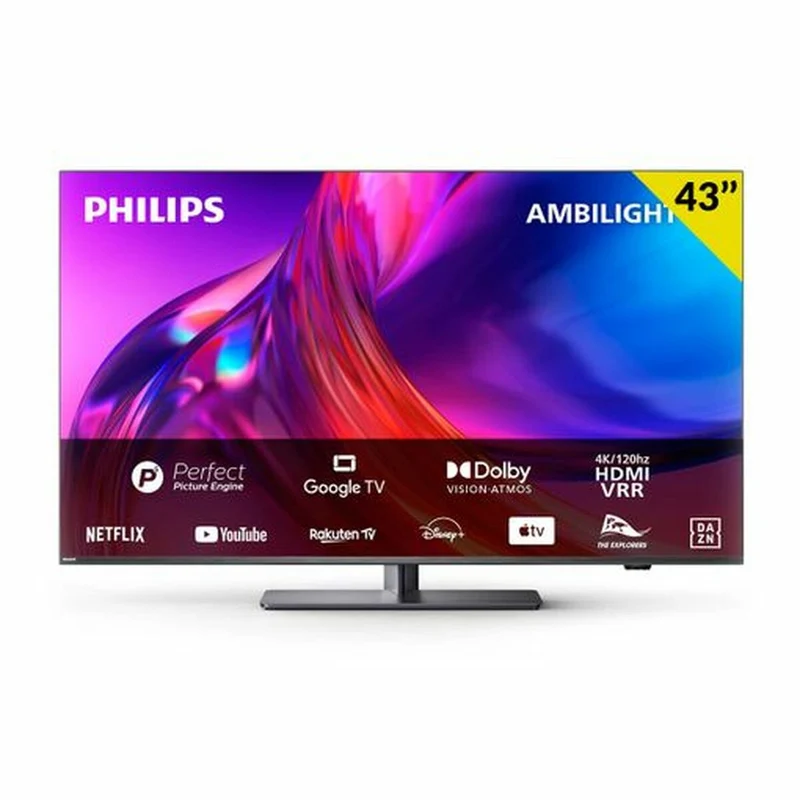 Téléviseur intelligent Philips 43PUS8818 4K Ultra HD 43" LED AMD FreeSync Wi-Fi