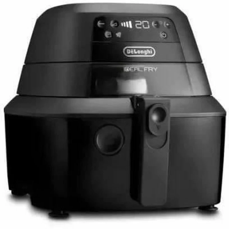 Friteuse à air DeLonghi 1400 W 1,25 kg Noir