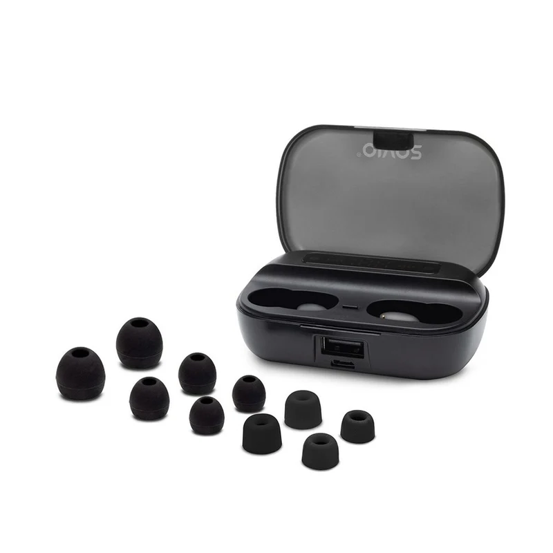 Écouteurs intra-auriculaires Bluetooth Savio TWS-06 Noir