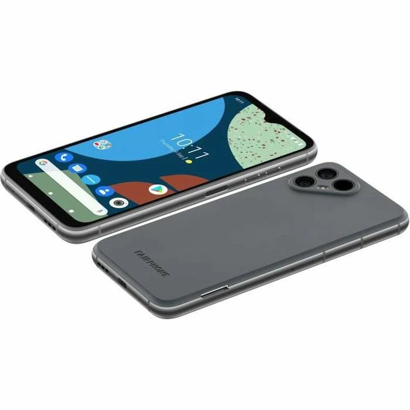 Smartphone Fairphone 4 Noir Gris 6 Go RAM Qualcomm Snapdragon 750G 128 Go