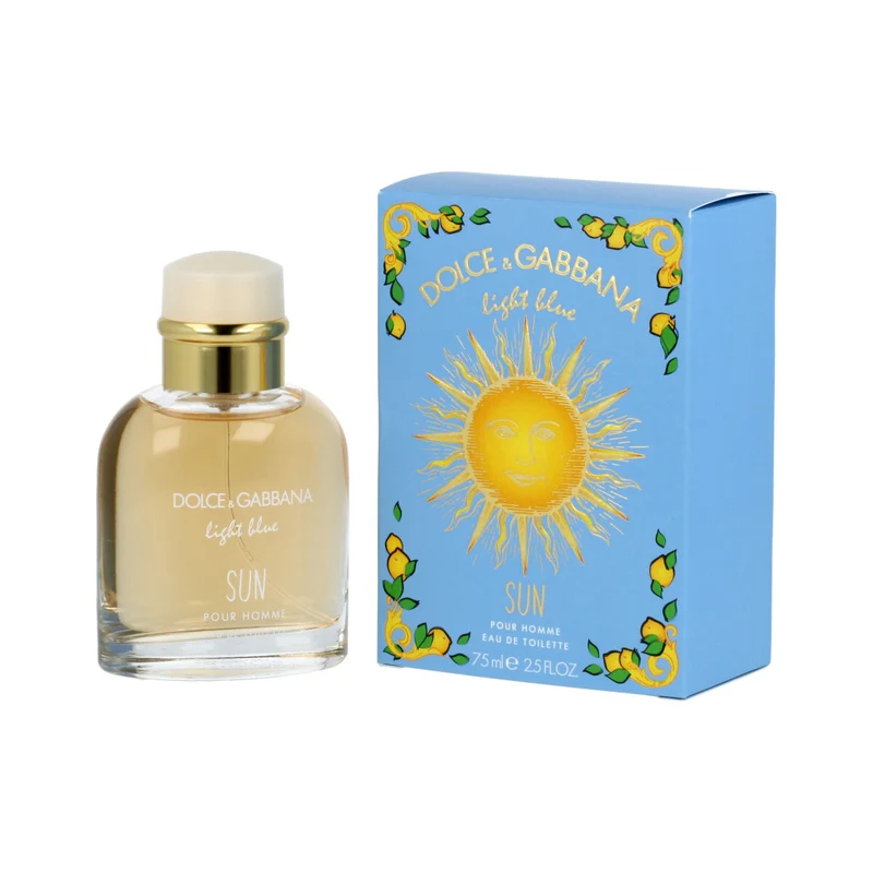 Parfum Homme Dolce & Gabbana EDT Light Blue Sun Pour Homme 75 ml