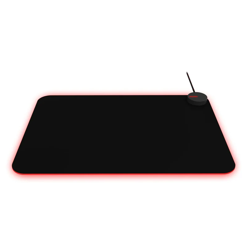 Tapis de jeu avec éclairage LED AOC AMM700 noir multicolore
