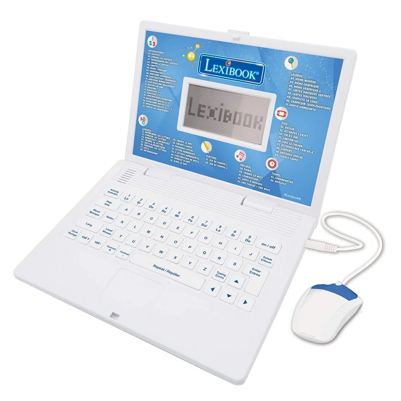 Ordinateur portable Lexibook JC598i1_01 Jouet interactif enfant FR-EN
