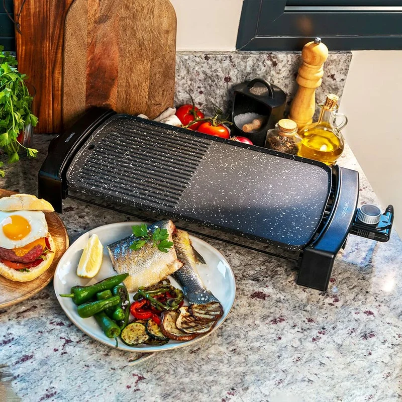 Plaque de cuisson Cecotec Tasty&Grill 2500 RockWater MixGrill 2150 W