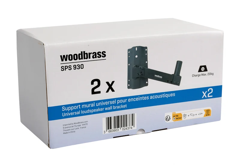 SPS930 Support Mural Pour Enceintes - STOCK B