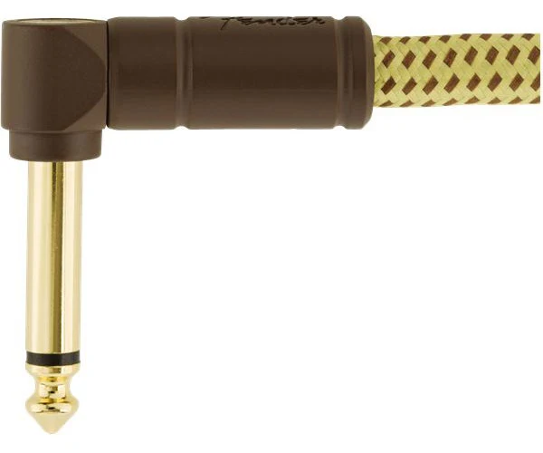 5,5m Deluxe Instrument Cable Straight/angle Tweed