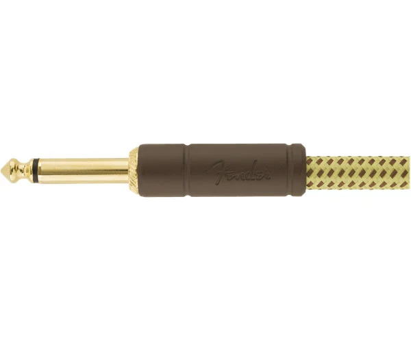 7,5m Deluxe Instrument Cable Straight/angle Tweed