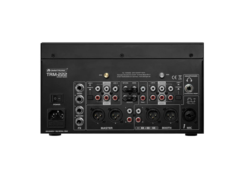TRM-222 Mixeur Rotatif 2 Canaux