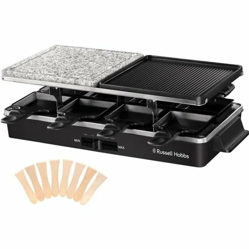 Plaque chauffante Russell Hobbs Raclette Noir