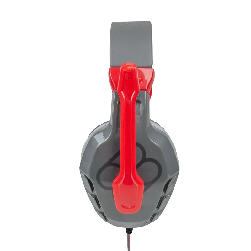 Casque avec Microphone FR-TEC Samus Noir Rouge