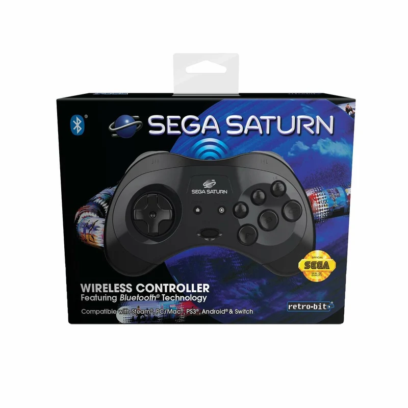 Contrôle de jeu Retro-Bit SEGA Saturn