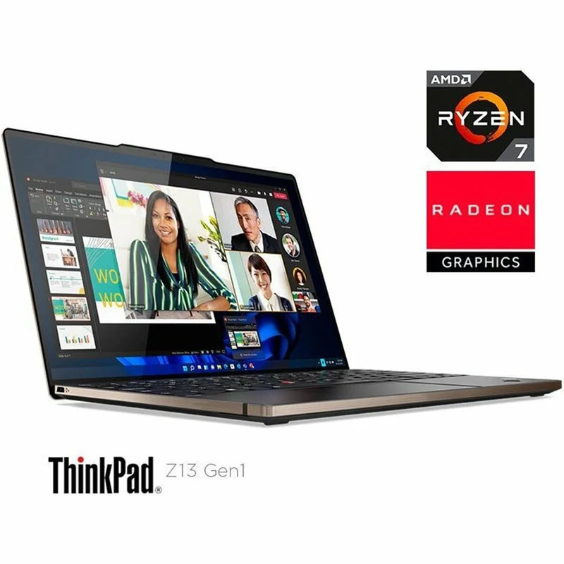 Ordinateur portable Lenovo THINKPAD Z13 RYZEN 7-6850H PRO Espagnol Qwerty 512 Go SSD 16 Go 13,3"