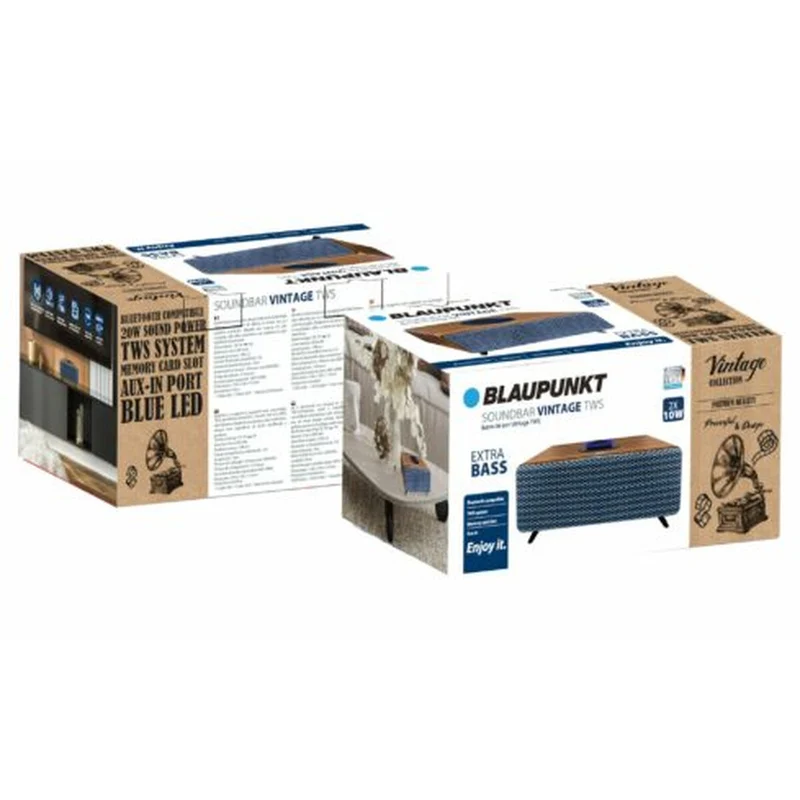 Enceinte portable Blaupunkt BLP9180193 20W Bleu 2100 W