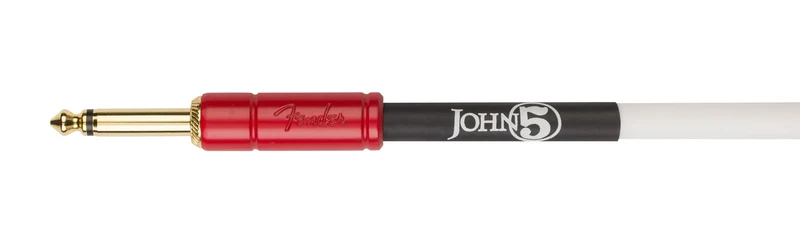 3m John 5 Instrument Cable White And Red