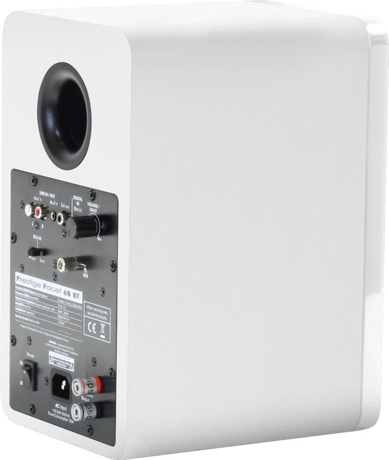 Prestige Facet 6B Phono BT White