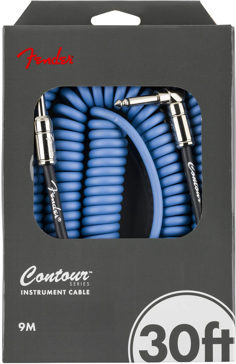 9m Contour Coiled Cable Lake Placid Blue