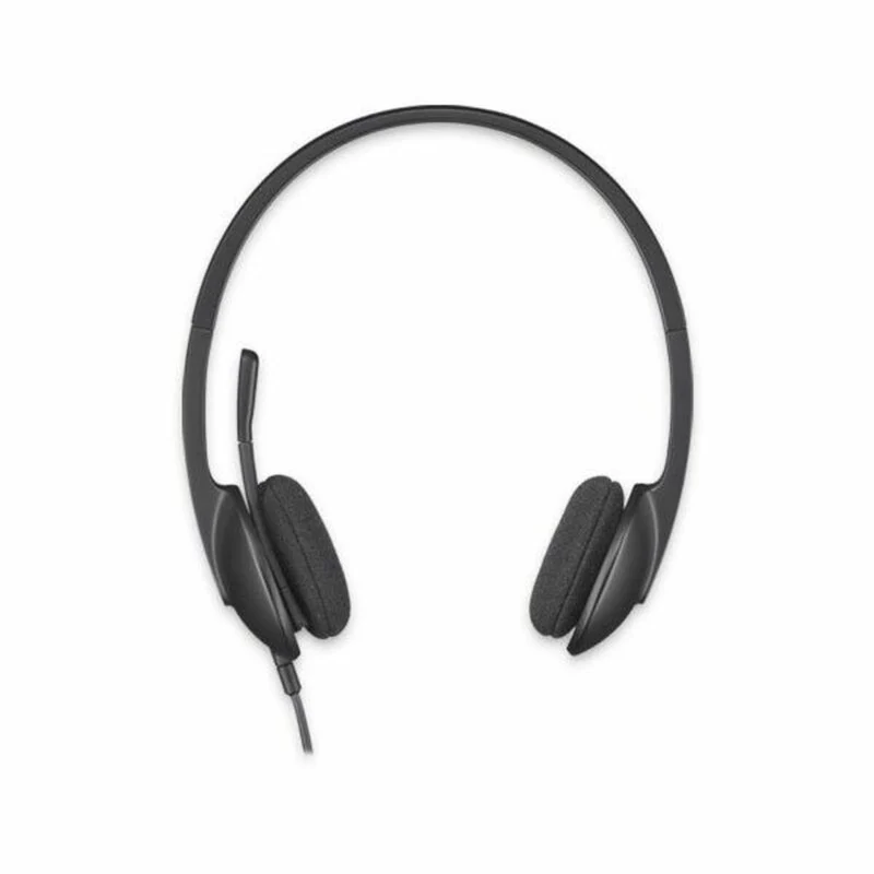 Casque avec microphone Logitech 981-000475 USB 1,8 m noir