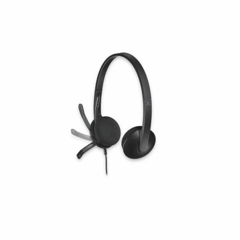 Casque avec microphone Logitech 981-000475 USB 1,8 m noir