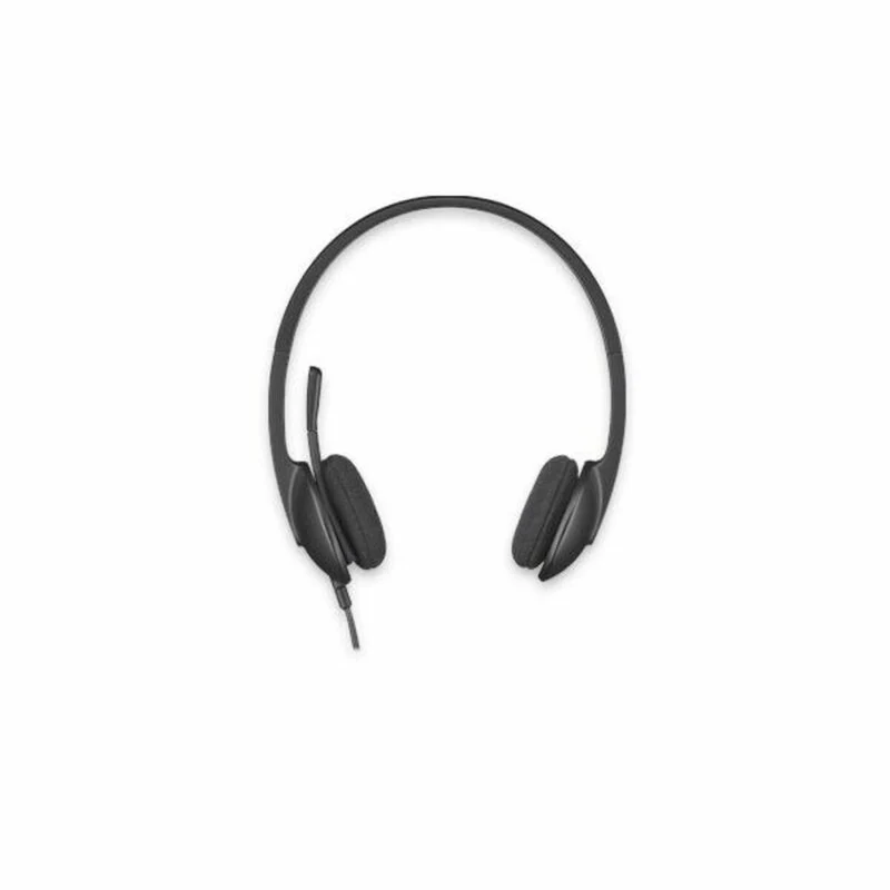 Casque avec microphone Logitech 981-000475 USB 1,8 m noir