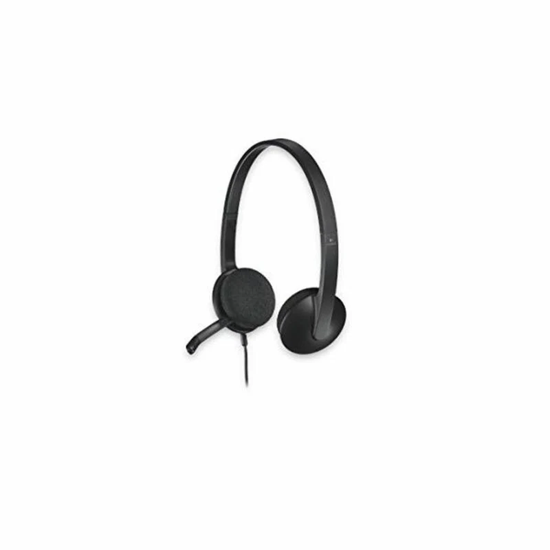 Casque avec microphone Logitech 981-000475 USB 1,8 m noir