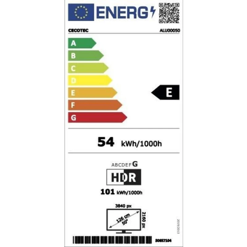 Smart TV Cecotec 50" 4K Ultra HD LED TV Android