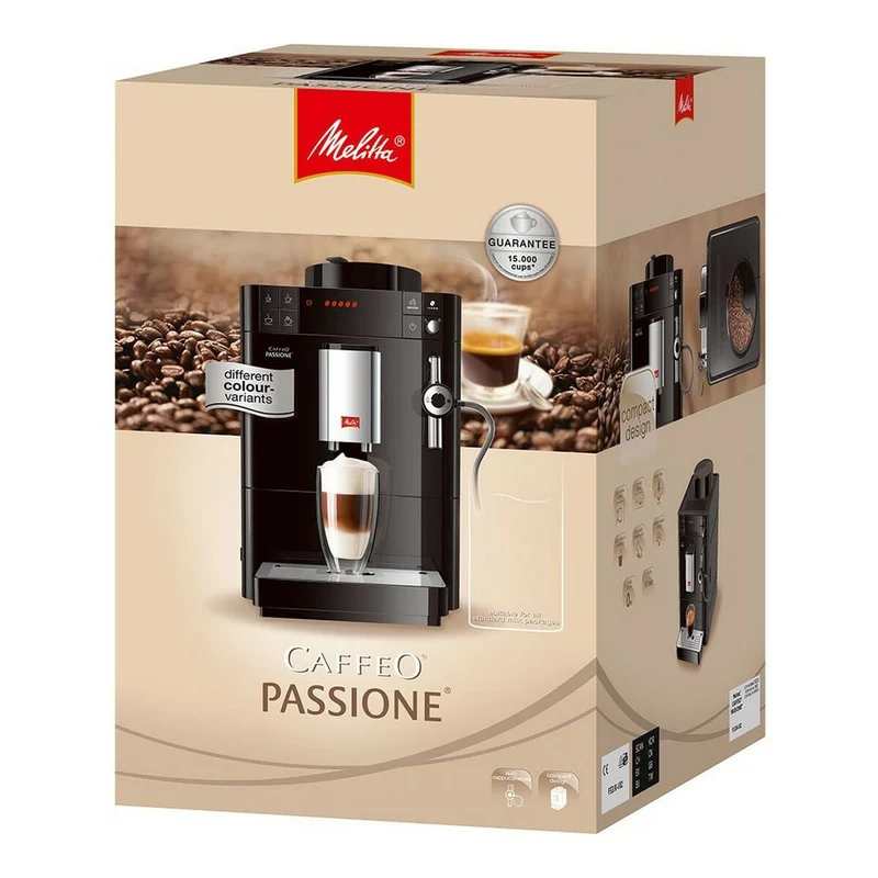 Cafetière super automatique Melitta F530-102 Noir 1450 W 1,2 L