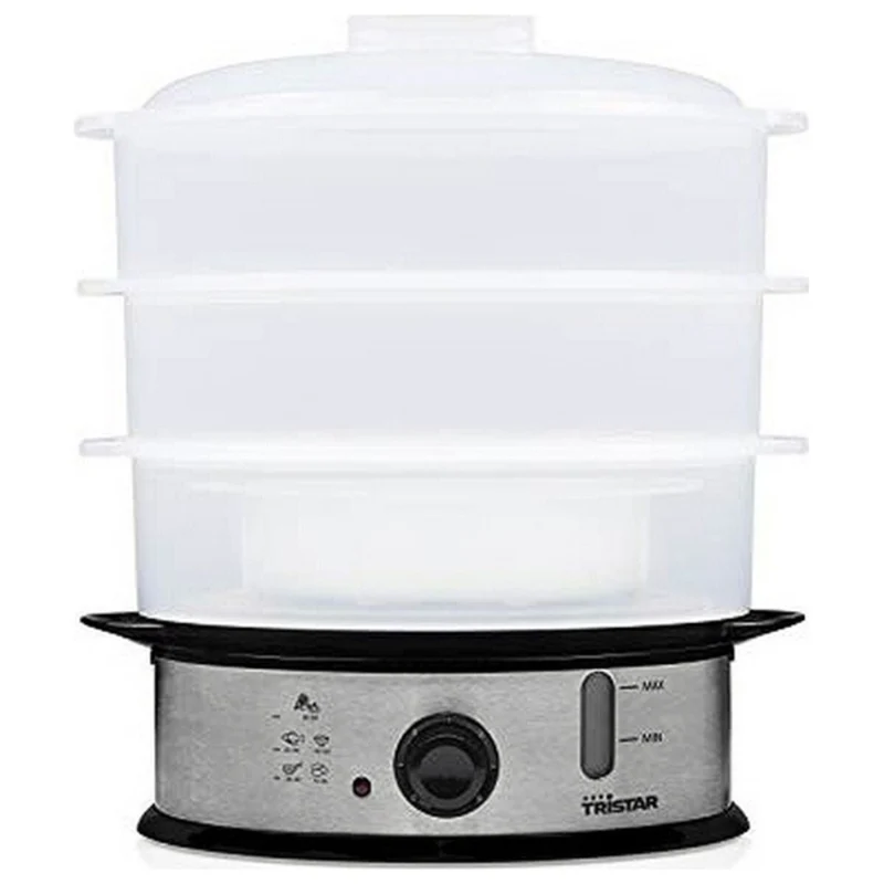 Cuiseur Vapeur Electrique Tristar VS-3914 12 L 1200W Blanc Plastique 1200 W