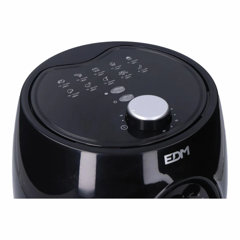 Friteuse à air EDM 07654 1400 W 3,6 L Multicolore
