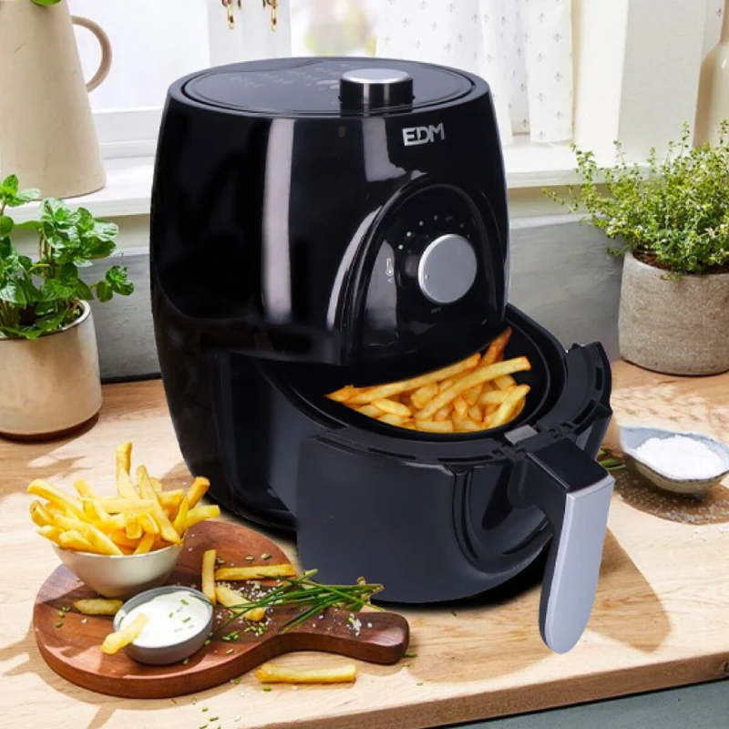 Friteuse à air EDM 07654 1400 W 3,6 L Multicolore