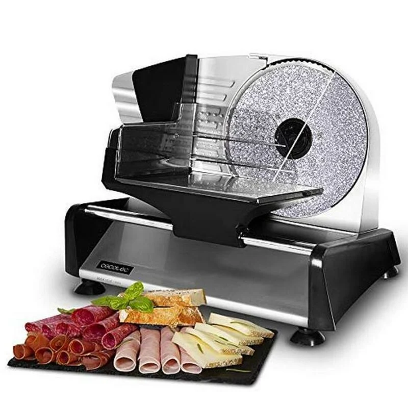Trancheur à Viande Cecotec Rock'nCut Twin 180W Noir Inox
