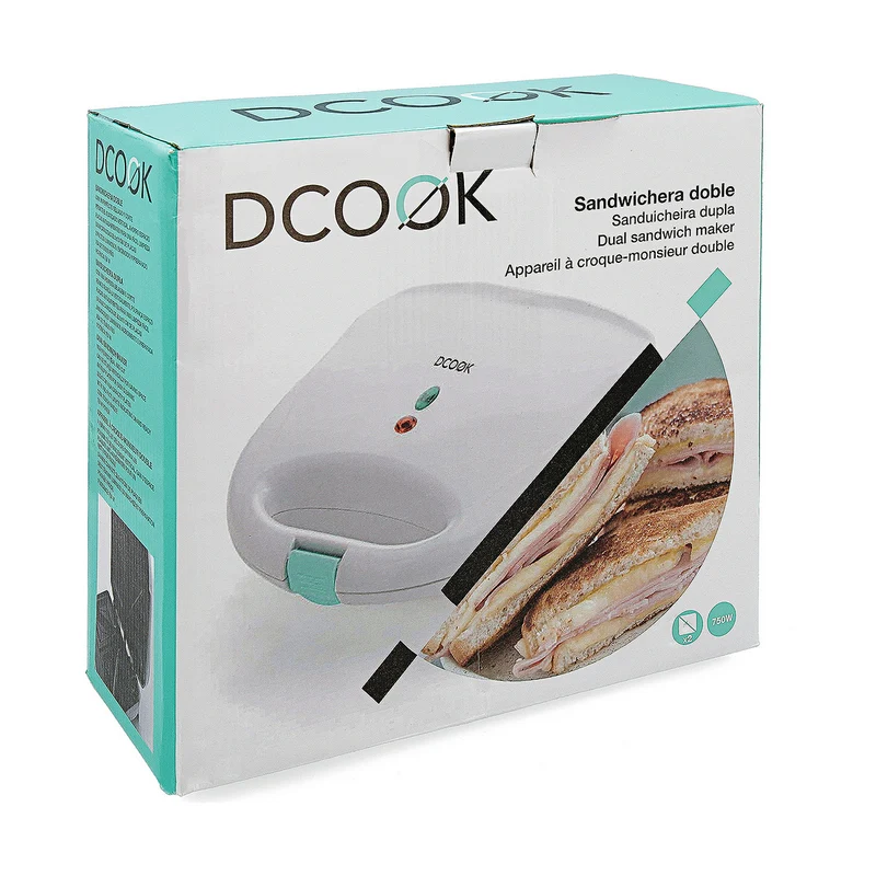Sandwich Maker Dcook Gallery Blanc 750 W 750 W