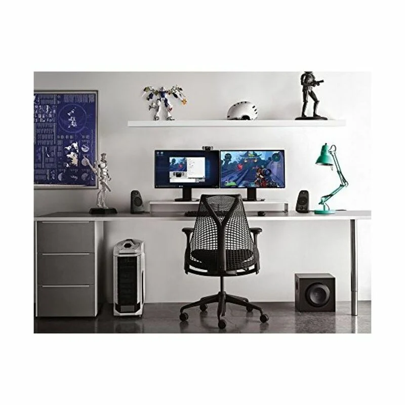 Haut-parleurs de jeu Logitech 980-001256 2.1 Noir 200W