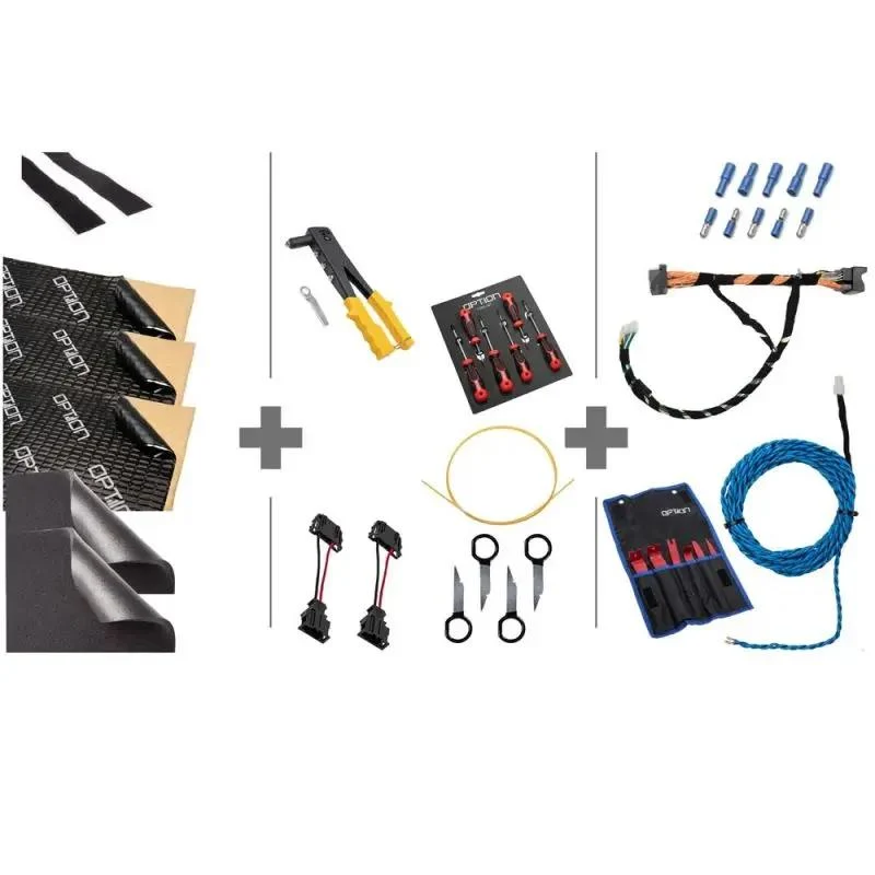 OPTION SET-115 – Seat Ateca (Facelift) | Kit Audio DSP avec Subwoofer et Haut-parleurs