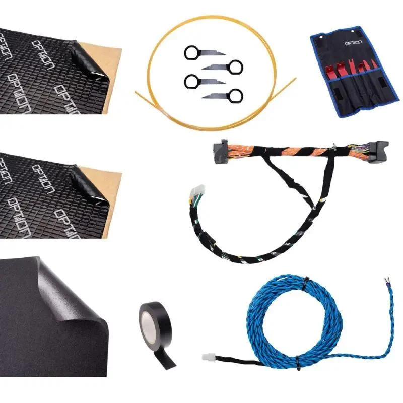 OPTION SET-113 – Seat Leon 5F (sans système audio) | Kit Audio DSP V3 avec Subwoofer et Haut-parleurs Frontaux