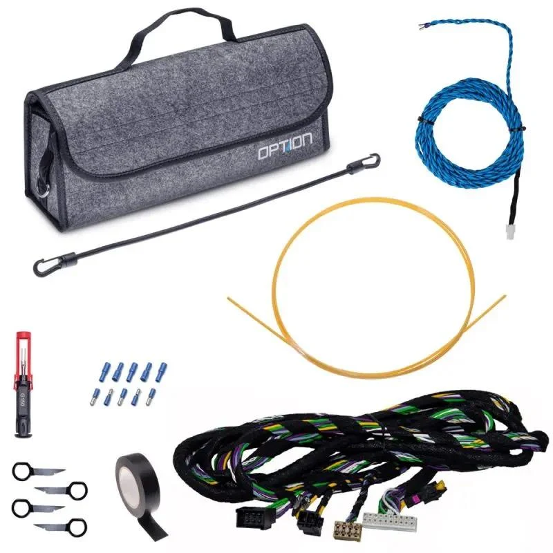 OPTION SET-104 – Kit DSP & Subwoofer pour Skoda Superb III | Plug & Play