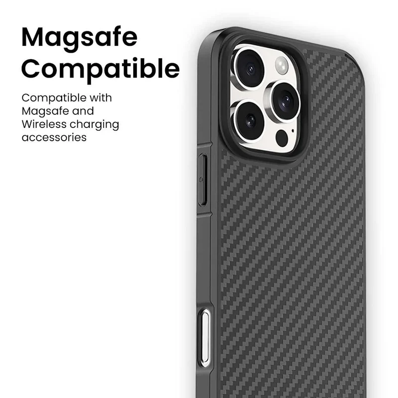 Étui en Kevlar pour iPhone 16 Pro