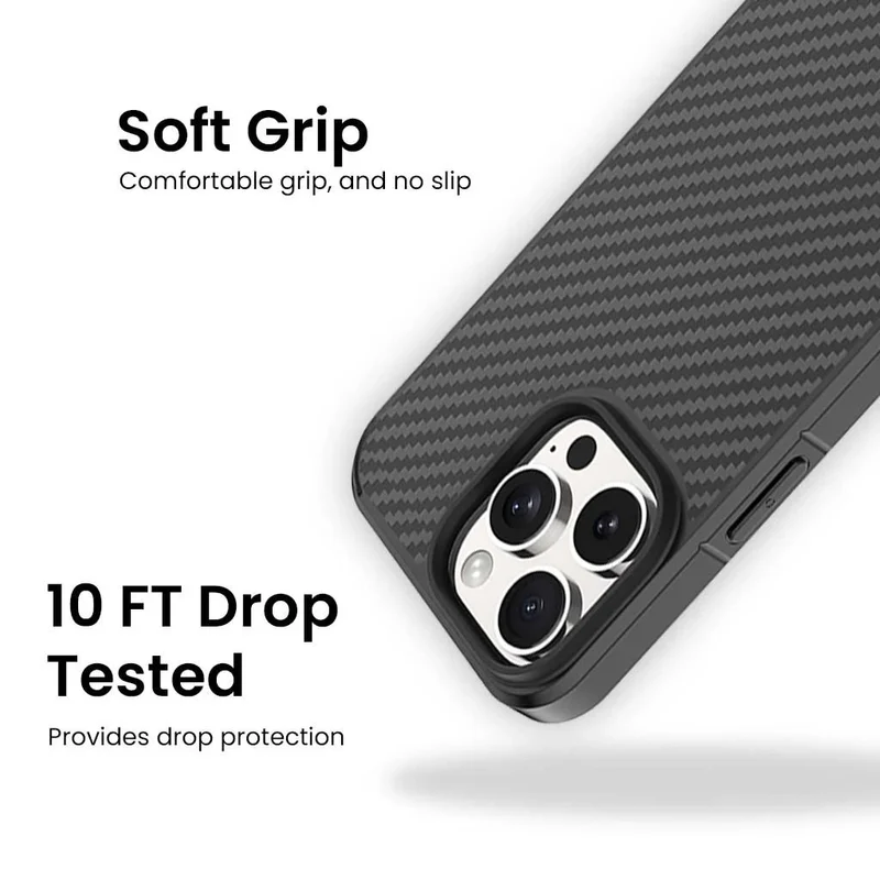Étui en Kevlar pour iPhone 16 Pro